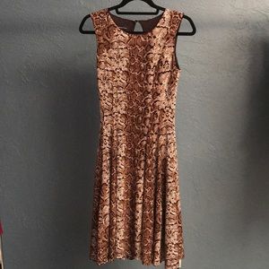 EUC INC Snake Print Dress Medium